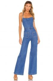 Stoned Immaculate Jean Genie Jumpsuit in Filmore from Revolve com at Revolve